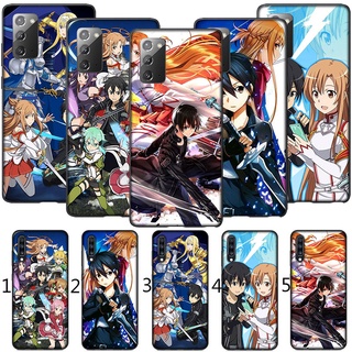 เคสโทรศัพท์มือถือ ซิลิโคน ลายอะนิเมะ Sword Art Online ni126 สําหรับ Vivo Y19 Y20 Y30 Y50 Y70 2020 V19 V20 SE V21 S7 Y11s Y20i Y20s