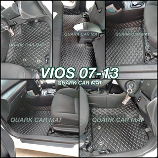 พรมรถยนต์ VIOS 2007-2013 ลายVIP ปูเต็มภายใน ตรงรุ่น พร้อมส่งทุกสี