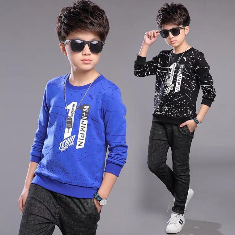 BS / HERDO KIDS เสื้อยืด//LONG-SLEEVED KIDS FASHION CLOTHES