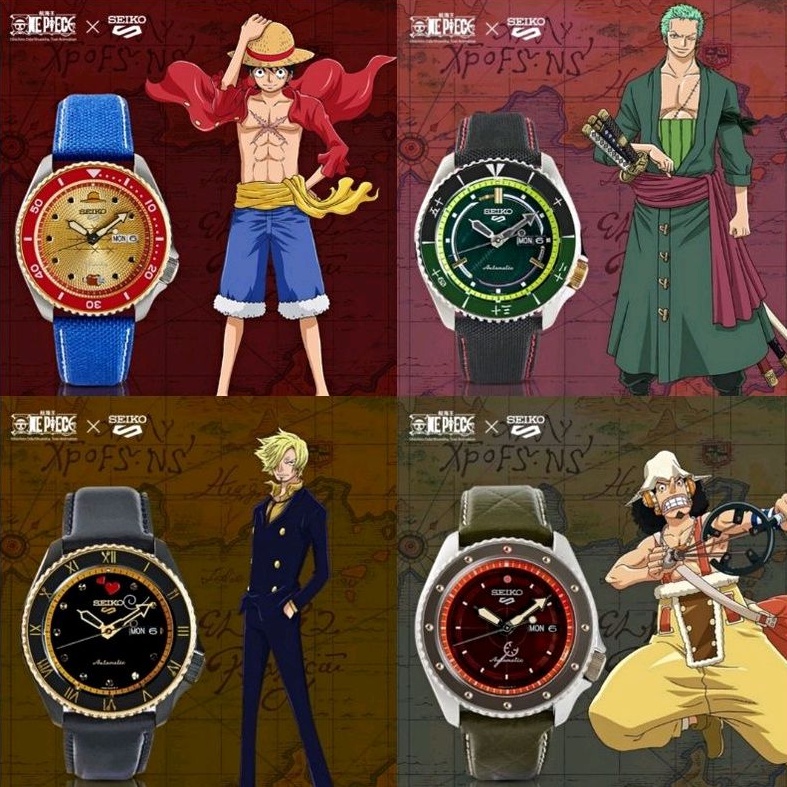 นาฬิกา Seiko 5 Sports x One Piece ฉลองครบรอบ 20 ปี นาฬิการุ่นพิเศษร่วมกับ Seiko