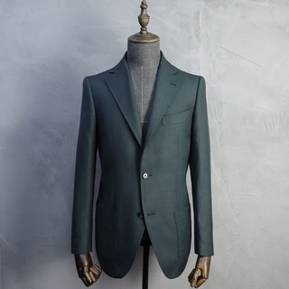 KINGMAN 100% Wool Green Suit สั่งตัดสูท สูทสั่งตัด ตัดสูท งานคุณภาพ สูทชาย สูทหญิง สูท ร้านตัดสูท