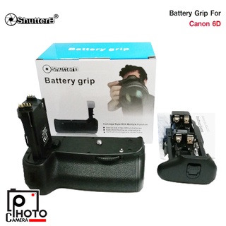 Battery Grip Shutter B รุ่น CANON 6D (BG-E13 Replacement)