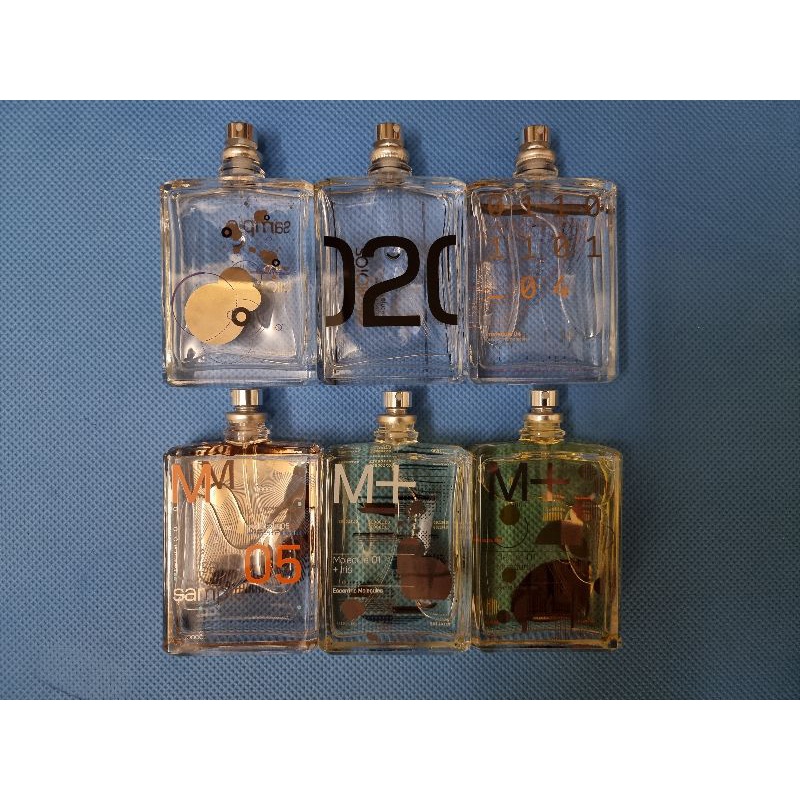 แบ่งขาย Molecule 01, 02, 04, 05, 01 + Iris, 01+ Mandarin, Guaic, Ginger, Patchouli, Black Tea +eccentric 01, 04