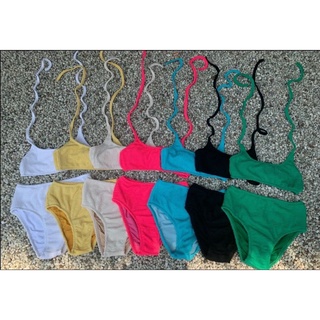 Andrew tie bikini set ชุดบิกินี่รุ่นใหม่ สวยสับมากๆเลยแม่ แสนเก๋และน่ารักสุดๆ ผ้ารุ่นนี้คือ hot item ของซัมเมอร์ปีนี้ค่ะ