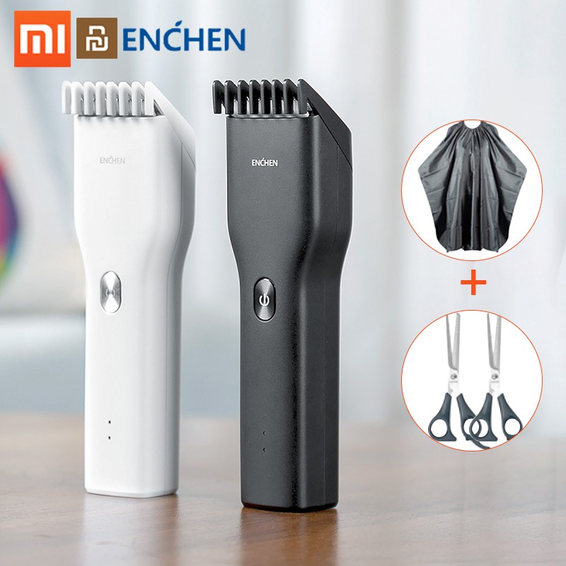 Xiaomi ENCHEN ปัตตาเลี่ยนผมไฟฟ้าปัตตาเลี่ยนตัดขนผู้ชายแบบชาร์จและชุดปัตตาเลี่ยนผม