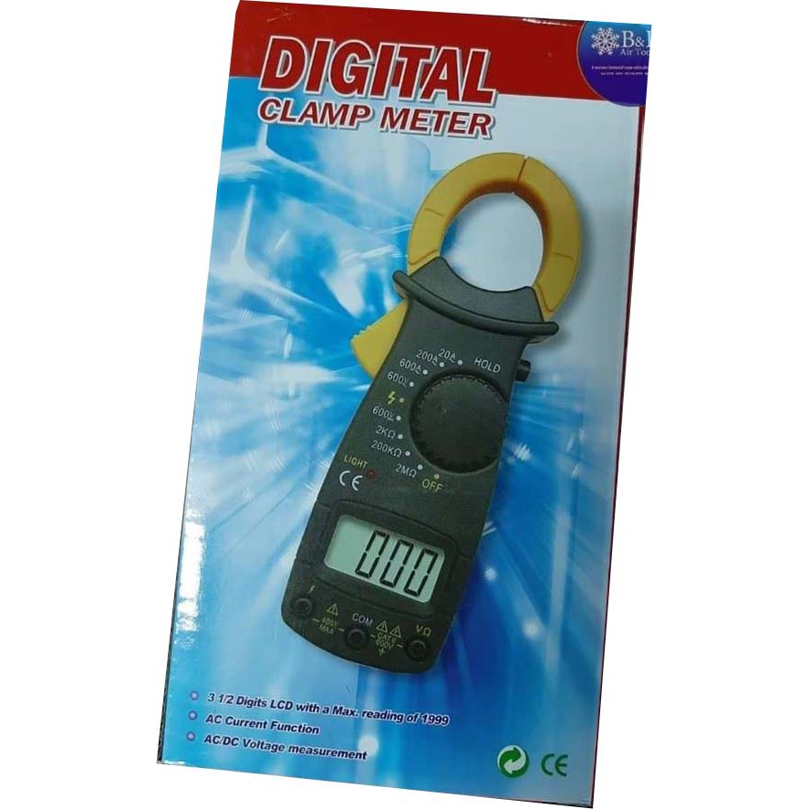 คลิปแอมป์ Digital clamp meter รุ่นDT3266F