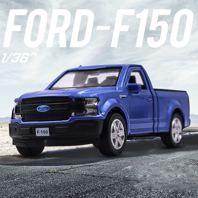 rmz CITY โมเดลรถปิ๊กอัพ 1:36 Ford F150 เปิดได้ ของเล่นสําหรับเด็ก