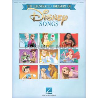 THE ILLUSTRATED TREASURY OF DISNEY SONGS – 7TH EDITION (HL00256650)