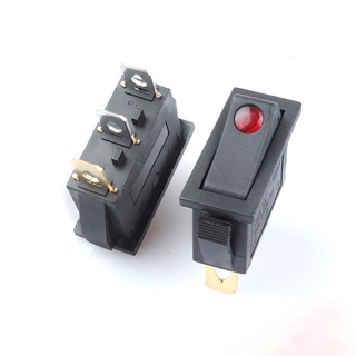 KCD3 Rocker Switch 3pin ON/OFF ไฟฟ้าหม้อหุงข้าวไฟฟ้าความร้อนปุ่มสวิทช์กระทะ3500W Multi-Function ไฟฟ้าหม้อหุงข้าว