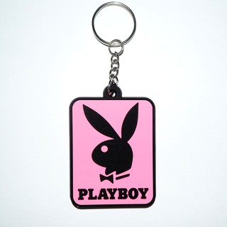 พวงกุญแจยาง เพลย์บอย Playboy