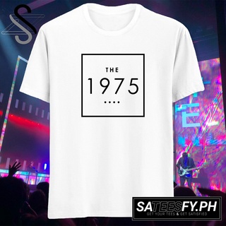 เสื้อเชิ้ตลาย 1975 2 เสื้อยืดคอตตอนคอกลม XS ถึง XXL UNISEX ASIA ขนาด 7 สี jN(