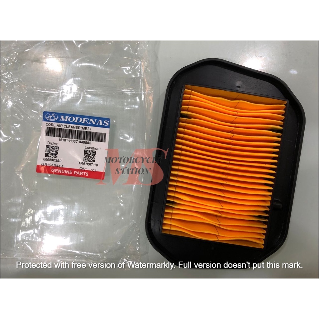 MODENAS MR3 MR-3 กรองอากาศ AIR CLEANER ASSY MODNAS [16101-H337-040002]