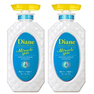 MOIST DIANE แชมพู มอยส์ ไดแอน เพอร์เฟค บิวตี้ มิราเคิล ยู แดเมจ รีแพร์ สูตรน้ำมันเนยกีออยล์ ออร์แกนิก สารสกัดจากเนย 2 ขว