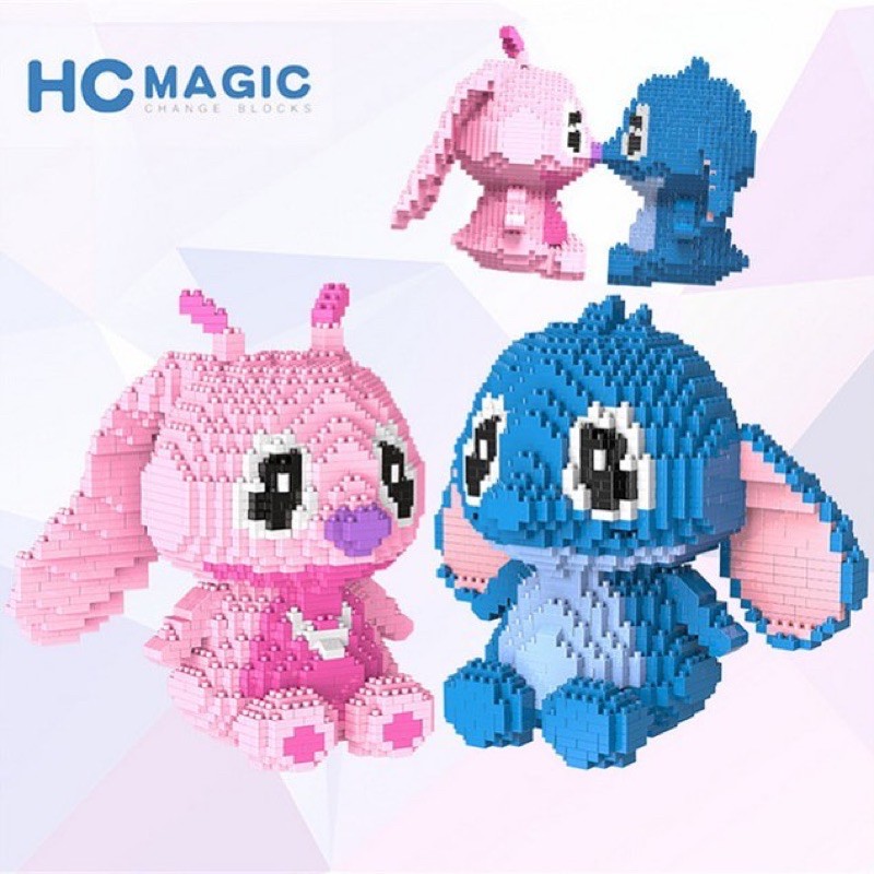 เลโก้นาโน Size Jumbo - HC Magic 9040-9041 Lilo&Stitch