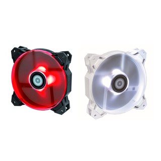 พัดลมสีขาว 120 มม. 4pin PWM 1500 RPM PC Case