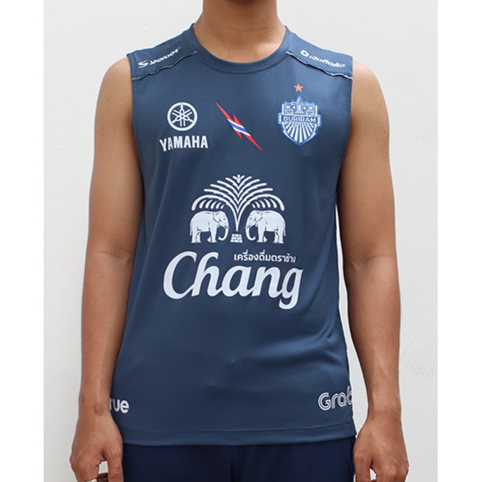 ส่งฟรี [M,เขียว]BURIRAM UNITED เสื้อซ้อม 2019 แขนกุด