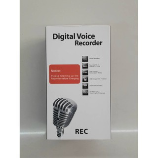 เครื่องบันทึกเสียงคุณภาพดี  Digital Voice Recorder สัญญานดี แข็งแรงทนทาน