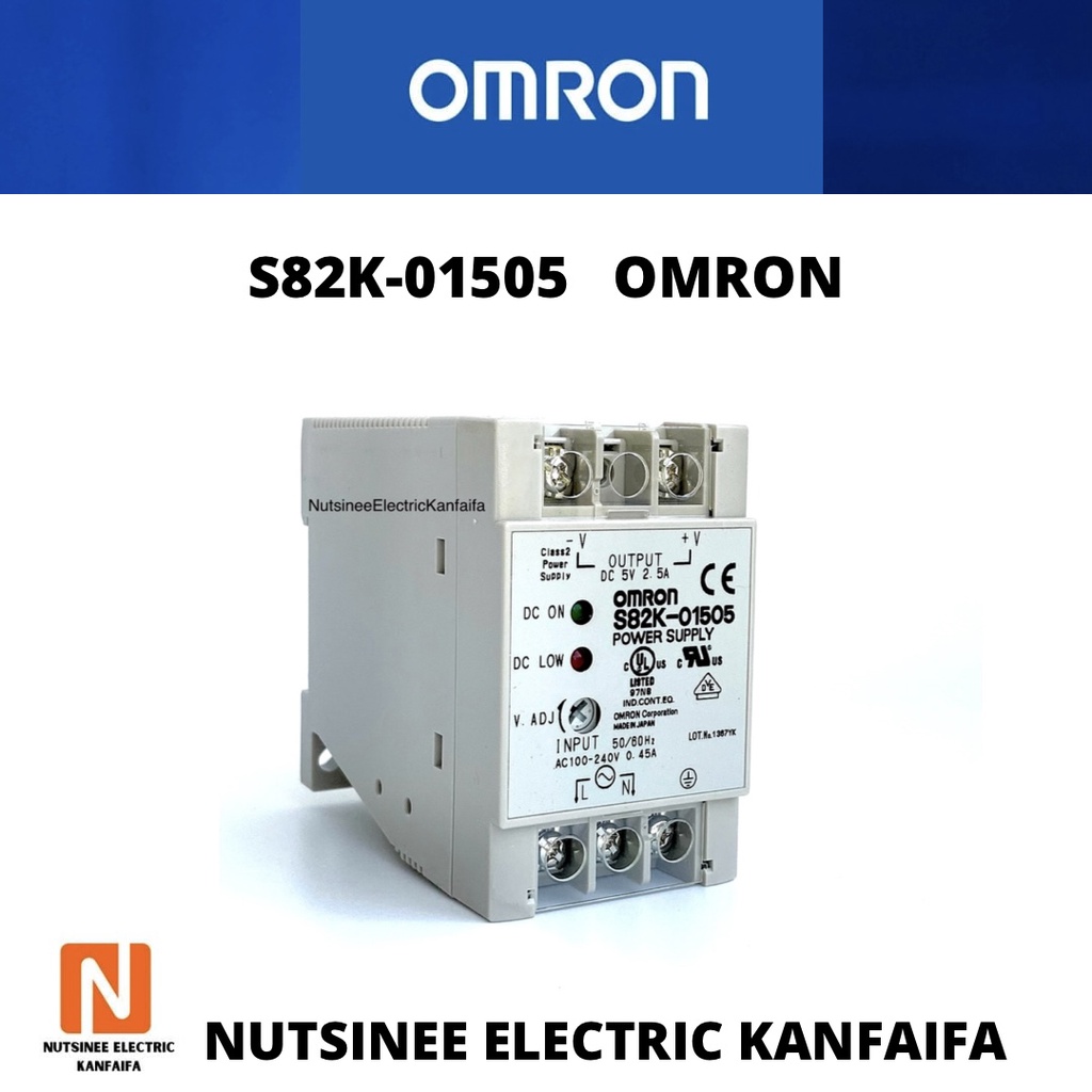 S82K-01505 OMRON POWER SUPPLY ของแท้ ราคา 1,100  บาท