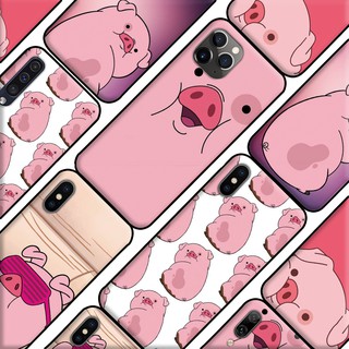 เคสซิลิโคน ลายหมูสีชมพูน่ารัก สําหรับ Vivo Y11 Y12 Y15 Y17 Vivo Y5S Y53 Y55 Y55S Y69 Y71 Y91C Y20 Y30 Y31 Y51