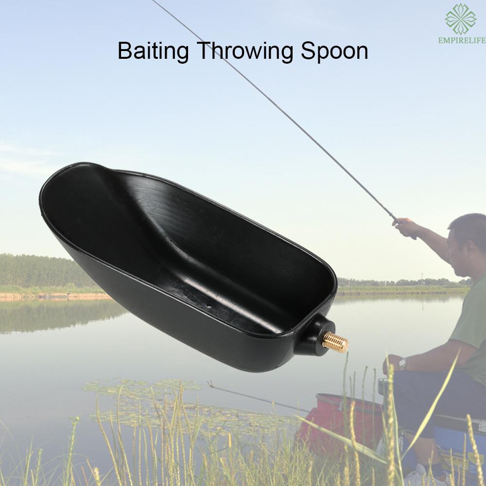 Lightweight Baits Casting Scoop Bait Spoon Feeder Carp Coarse Fishing Tackle