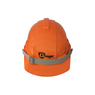 🔥ยอดนิยม!! หมวกนิรภัย มอก. HDPE GAGE ORANGE อุปกรณ์เครื่องมือช่าง