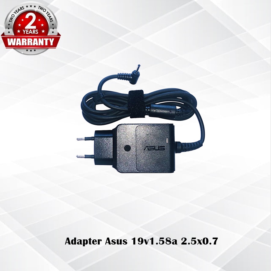 Adapter Asus 19v1.58a 2.5x0.7 / อะแดปเตอร์ เอซุส 19v1.58a หัว 2.5x0.7  *ประกัน 2 ปี