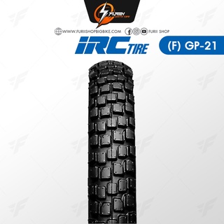 ยางมอเตอร์ไซต์บิ๊กไบค์ IRC(ไออาร์ซี) GP-21F 70/100 -19 ยางบิ๊กไบท์ ยางBigbike Mototire