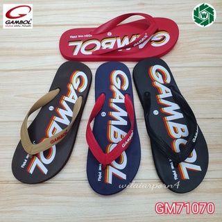 Gambol รองเท้าฟองน้ำหูหนีบ รุ่น GM71070 ไซส์ 9.5-11 ของแท้ 100%