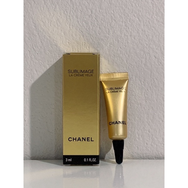 ☀️ Chanel sublimage la creme yeux ครีมบำรุงผิวสำหรับรอบดวงตา 3 ml ผิวดูเนียนเรียบและสีผิวดูสม่ำเสมอยิ่งขึ้น