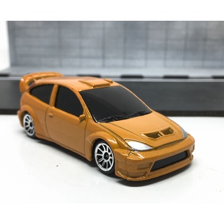 Majorette Ford Focus WRC - Metallic Orange Color /Wheels 5U /scale 1/57 (3 inches) no Package