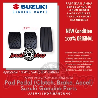 ยางเหยียบเท้า Suzuki Jimny Katana Sierra Caribian Samurai SJ410 SJ413 Vitara Escudo Sidekick Nomade JLX LJ80 Cricket Kotrik Original SGP