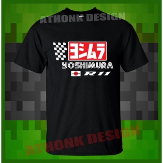 ใหม่ เสื้อยืด YOSHIMURA R11 สไตล์ญี่ปุ่น