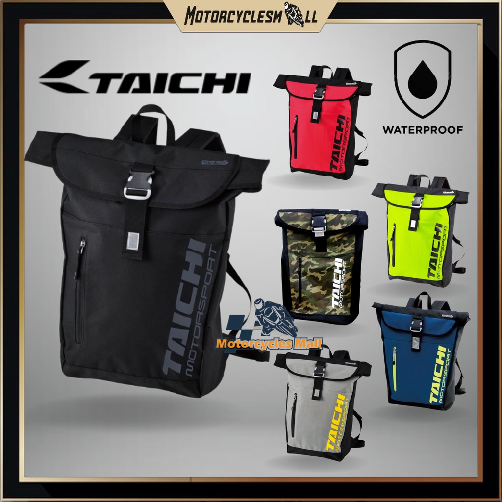 RS Taichi RSB271 กระเป๋ามอเตอร์ไซค์กันน้ํา beg กระเป๋าวิบาก Rider Backpack Cycling Outdoor beg