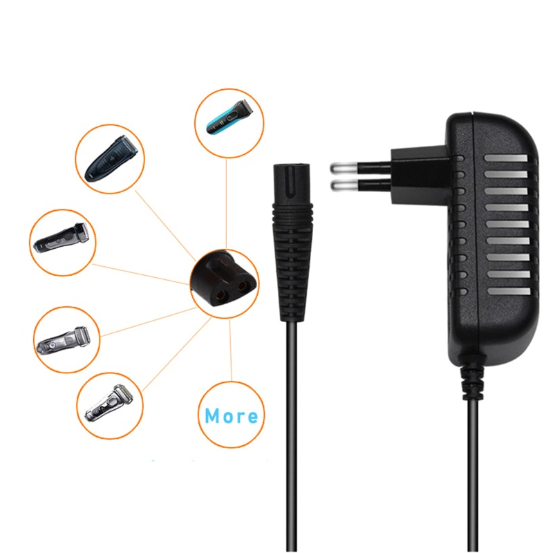 Niki 12V 0 4A ปลั๊กติดผนัง AC Power Adapter Charger สําหรับ Brauns เครื่องโกนหนวด 5415 5416 5497