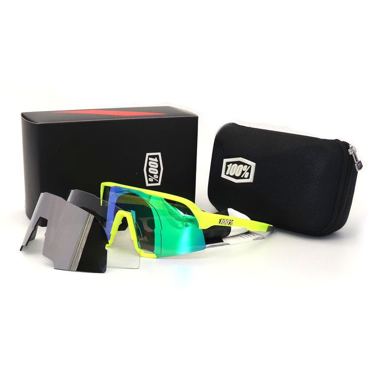 2022 New Colorful 100 S3 Outdoor Sports Riding Sunglass Mountain Bike