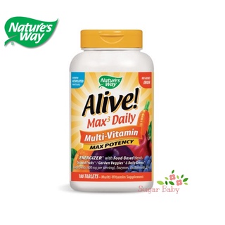 Natures Way Alive! Max3 Daily Multi-Vitamin No Added Iron วิตามินรวม