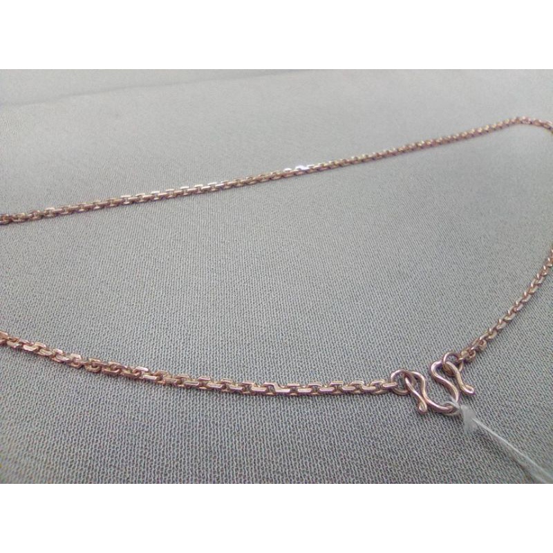 สร้อยคอเด็ก นากเก่า นากแท้ 40% หนัก 1 สลึง