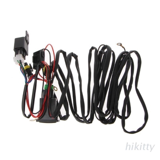 Hik สายไฟตัดหมอก 12V 40A พร้อมสวิทช์เปิด/ปิดสําหรับรถยนต์