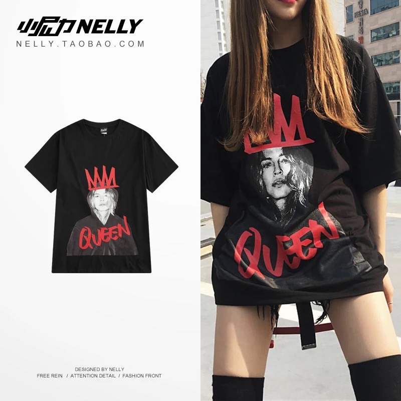 ของใหม่ เสื้อยืด สกรีนลาย สไตล์ NELLY