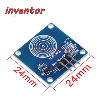 Ttp 223 โมดูลเซนเซอร์แบบสัมผัส 1-way สวิทช์เซนเซอร์แบบสัมผัส