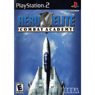 Aero Elite: Combat Academy PS2 แผ่นเกมส์ps2 แนวFlight Simulator แผ่นเกมเพล2 แผ่นps2