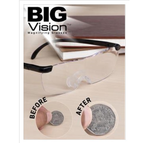 BIG VISION แว่นขยายไร้มือจับ