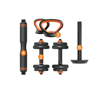 ⚡️ค่าส่งถูก⚡️ดัมเบล 4IN1 ดัมเบล บาร์เบล เคตเทิลเบล วิดพื้น xiaomi fed เสี่ยวมี dumbbell READTE