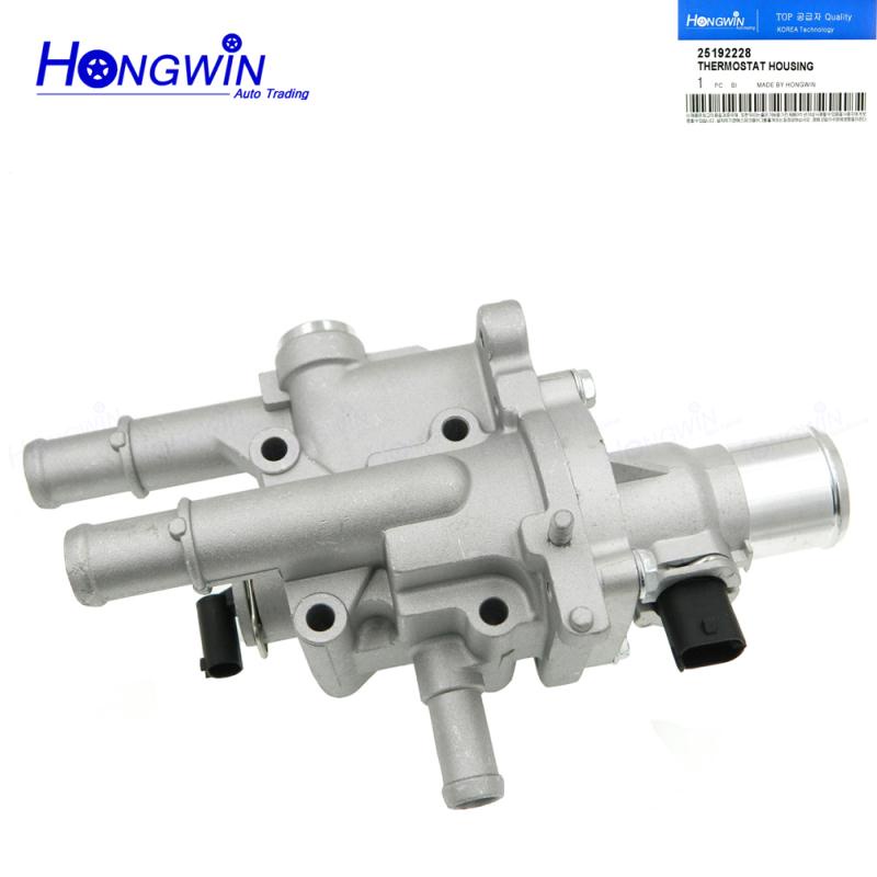25192228 Aluminum Engine Cooling Thermostat Housing Cover Assembly For OPEL INSIGNIA ASTRA J ZAFIRA 