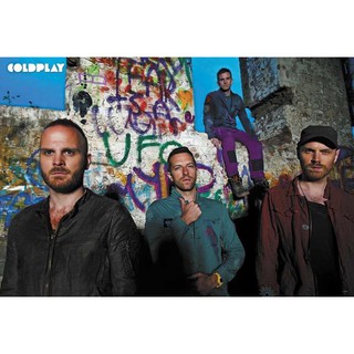 โปสเตอร์ ภาพติดผนัง coldplay