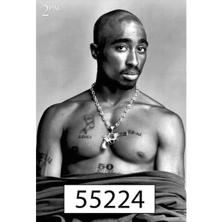 โปสเตอร์วงดนตรี วินเทจ 2PAC