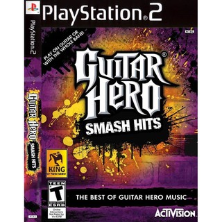 แผ่นเกมส์ Guitar Hero Smash Hits PS2 Playstation2 คุณภาพสูง ราคาถูก