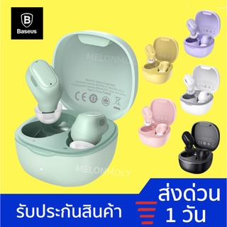 [เหลือ 339.-ใส่โค้ด MLML11] Baseus WM01 หูฟังบลูทูธ หูฟังไร้สาย True Wireless 5.0 TWS เบสแน่น หูฟัง Bluetooth Soundpeats