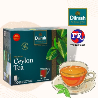 Dilmah Premium Ceylon Tea ชาดิลมา ซีลอน พรีเมี่ยม แพ็ค 100 ซอง