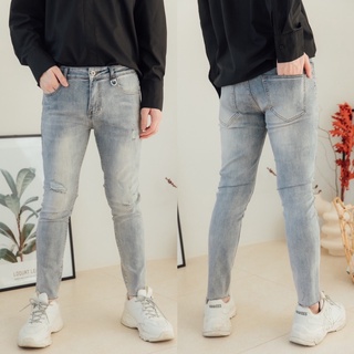ราคาKN Kins Jeans กางเกงยีนส์ทรงเดฟ (รหัส B001)